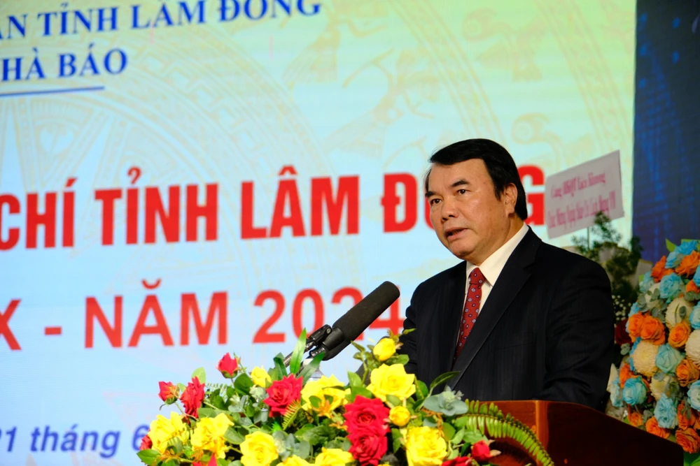 giải báo chí tỉnh lâm đồng lần thứ XX