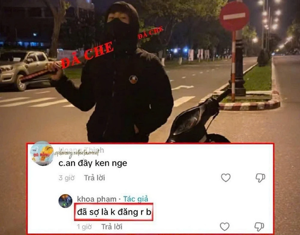 thanh niên cầm kiếm