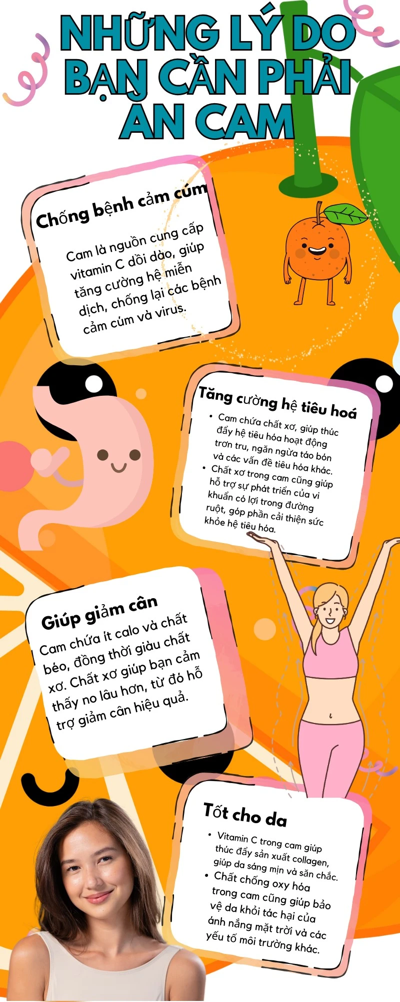 cần phải ăn cam