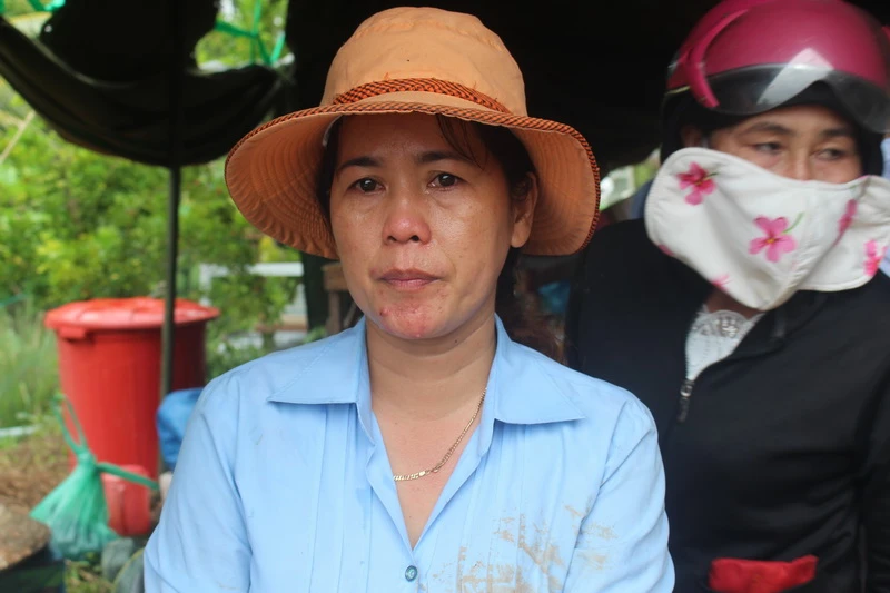 Bốn nhà dân bất ngờ đổ nhào xuống sông Cổ Chiên ảnh 2