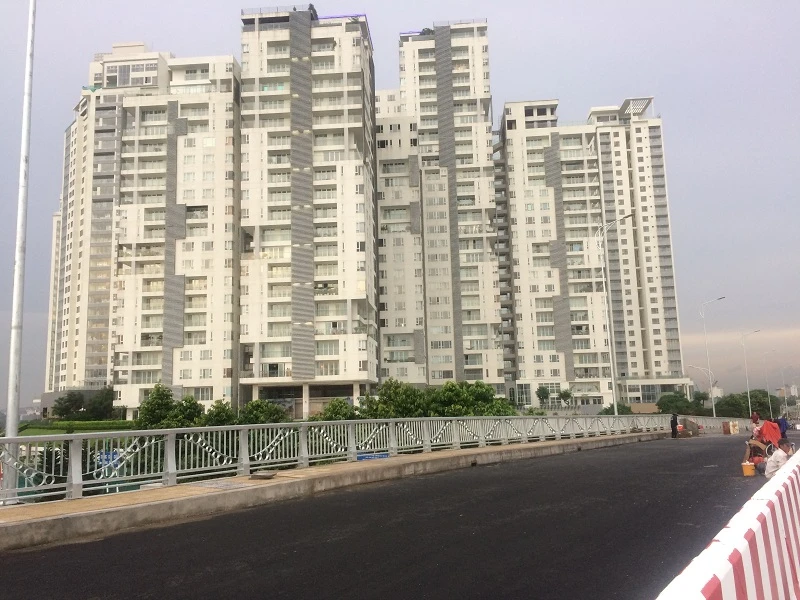 Những hình ảnh đầu tiên cầu qua đảo Kim Cương ảnh 6