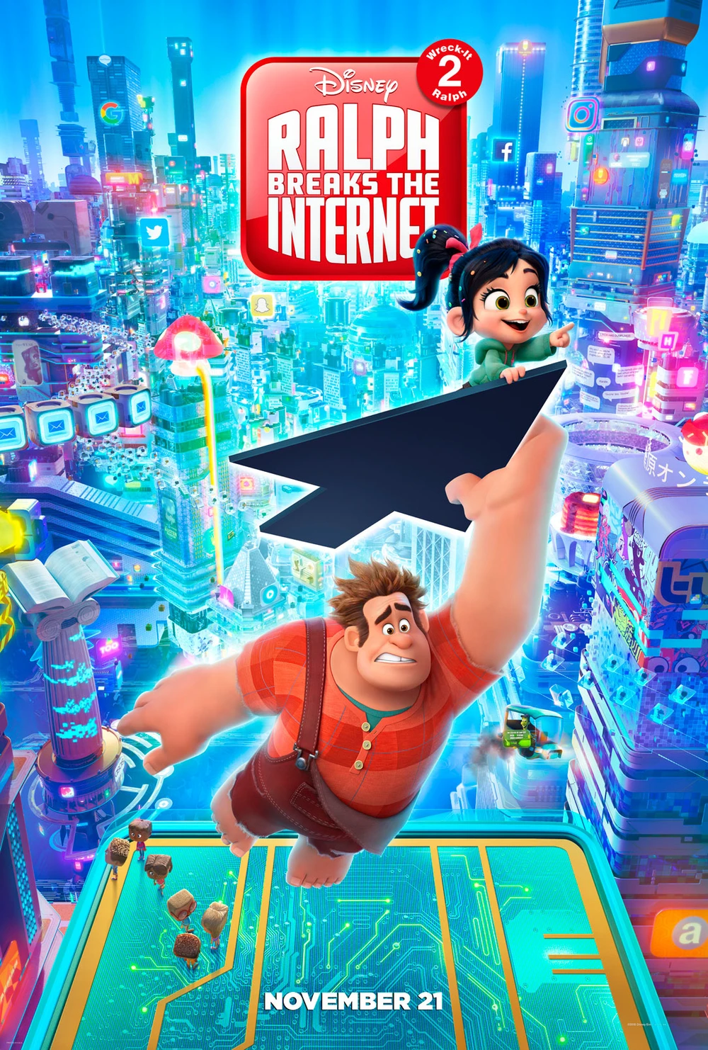 Wreck it ralph 2: Phá đảo thế giới ảo tại các phòng vé ảnh 5 Wreck it ralph 2: Phá đảo thế giới ảo tại các phòng vé ảnh 5