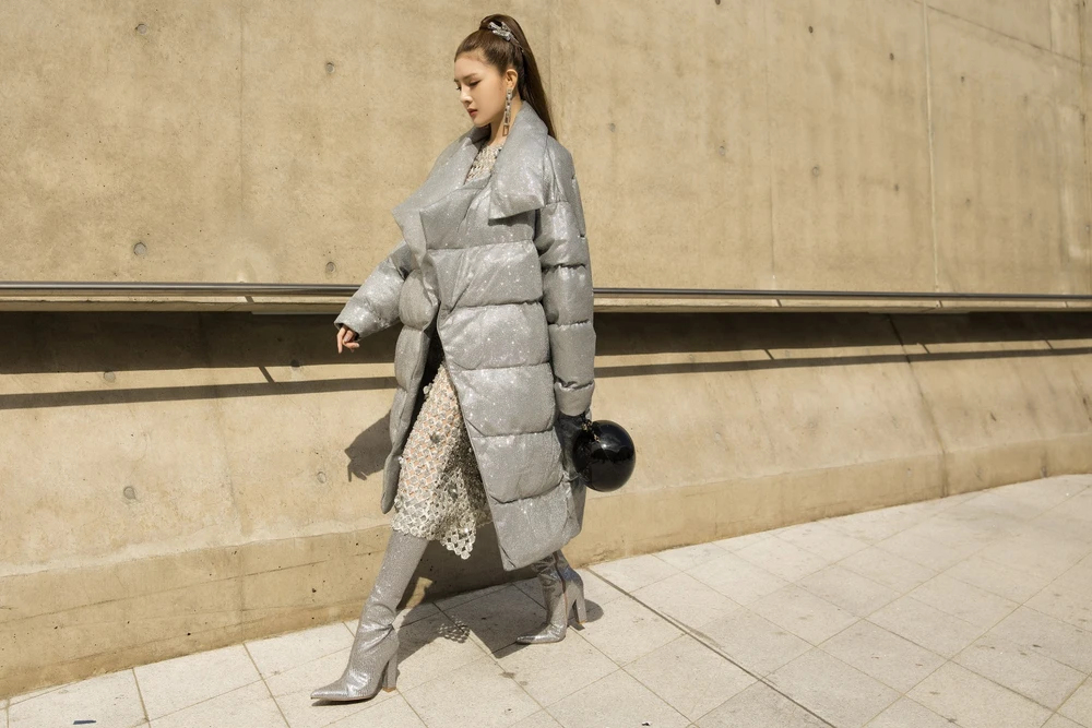 Kelly, Lilly Luta nổi bật với áo phao tại Seoul Fashion Week ảnh 2