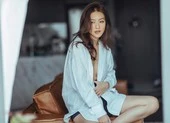 Khả Ngân khoe ảnh bán nude đánh dấu tuổi thanh xuân 
