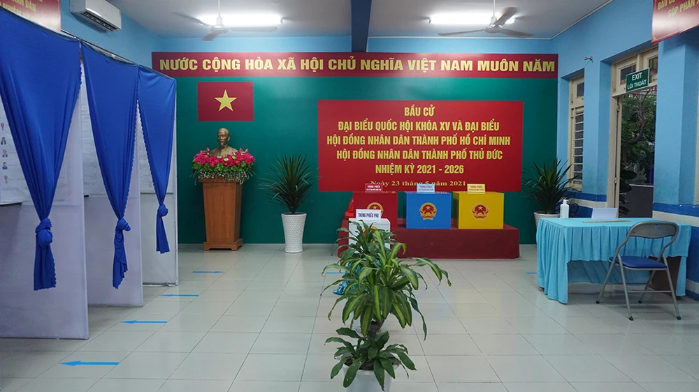 Hơn 69 triệu cử tri cả nước đi bầu cử ảnh 87