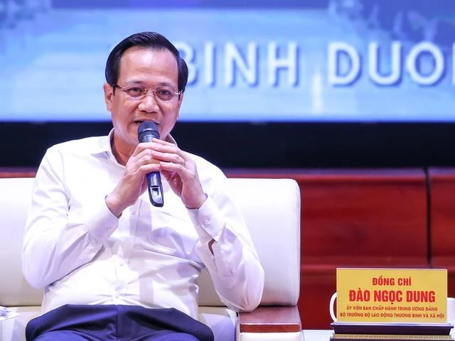 Bộ trưởng Bộ LĐTB&amp;XH Đào Ngọc Dung. Ảnh: VGP