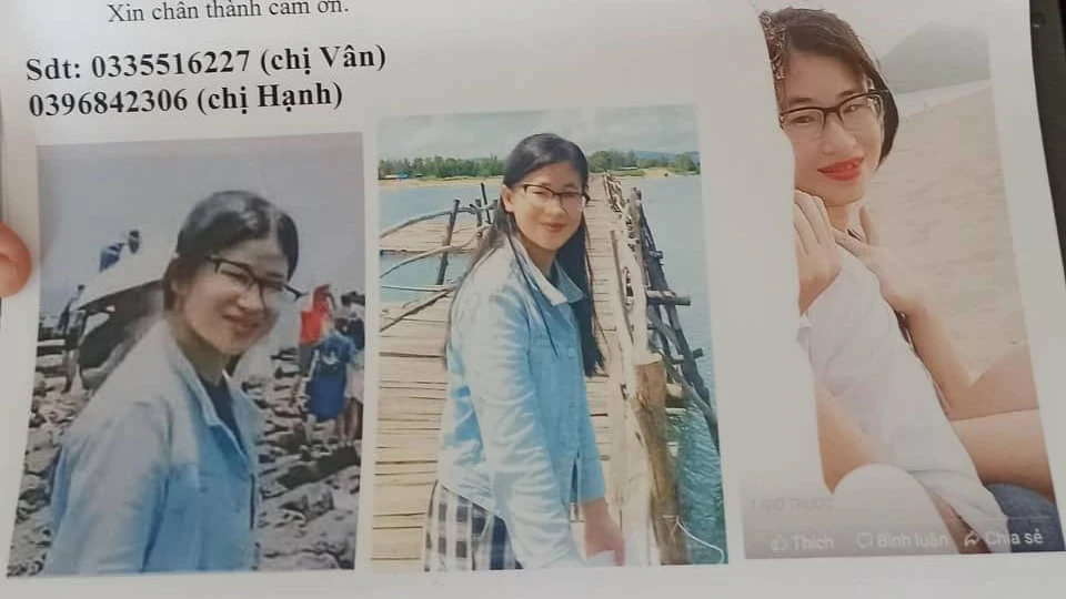 Nguyễn Thị Thu Ngọc đã được lực lượng chức năng đưa về nhà sau 15 ngày mất tích.