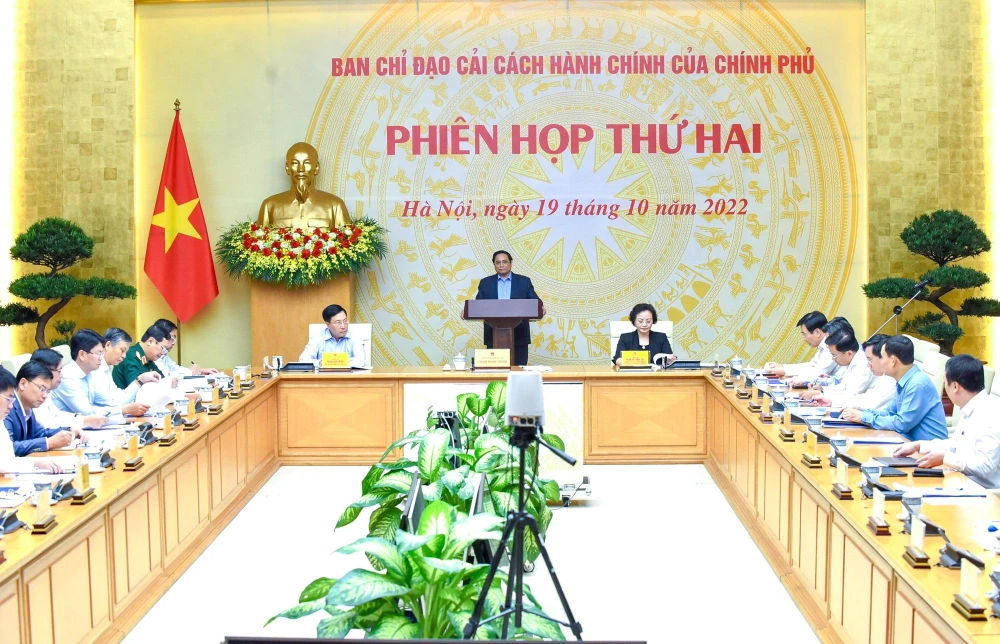 Toàn cảnh phiên họp thứ 2 của Ban Chỉ đạo. Ảnh: VGP