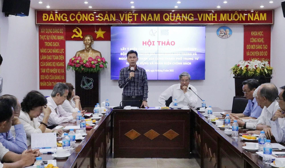 thu hút người tài cho tp.hcm