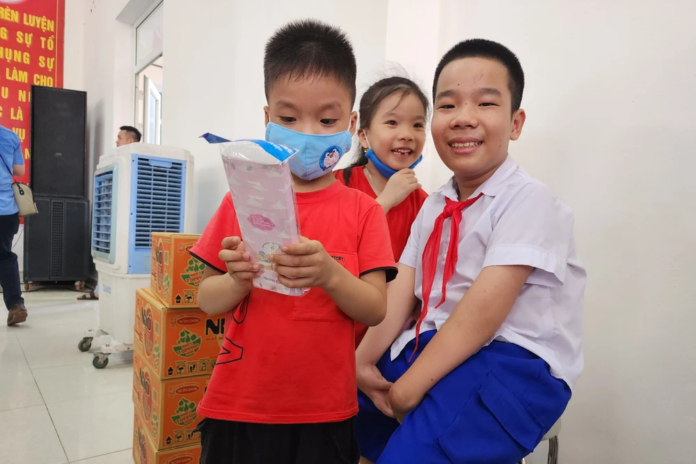 Em Nguyễn Văn Minh Trí, học sinh lớp 6C Trường Tiểu học – THCS Gio Việt, huyện Gio Linh.