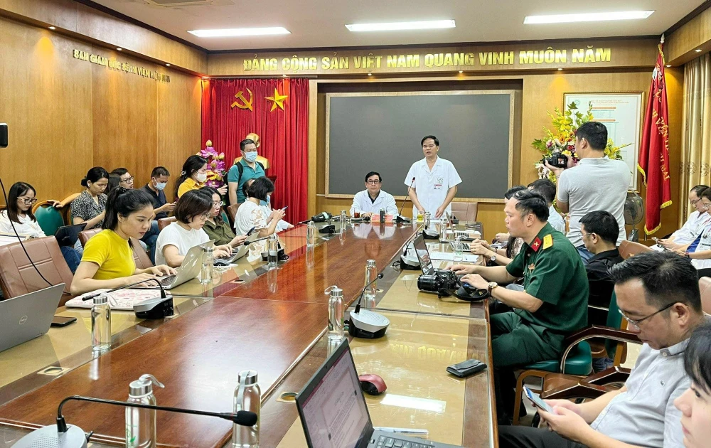 Quang cảnh buổi hội chuẩn. Ảnh: MINH TRÚC