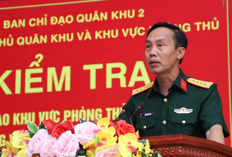 Đại tá Trần Văn Bắc, Phó Tham mưu trưởng Quân khu 2, được bổ nhiệm giữ chức Phó Tư lệnh Quân khu 2. Ảnh: QUÂN KHU 2