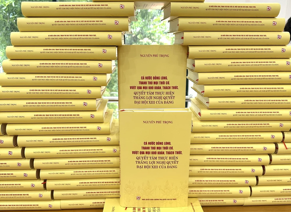 Ra mắt sách quý của Tổng Bí thư Nguyễn Phú Trọng