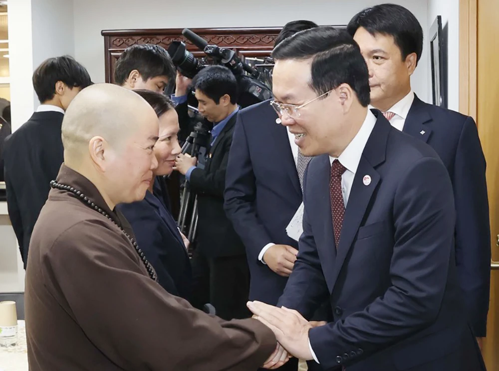 Chủ tịch nước mong muốn Việt Nam thành 'cứ điểm' trong chuỗi sản xuất của Nhật Bản