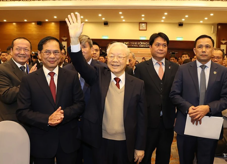 Toàn văn phát biểu của Tổng Bí thư Nguyễn Phú Trọng tại Hội nghị Ngoại giao lần thứ 32