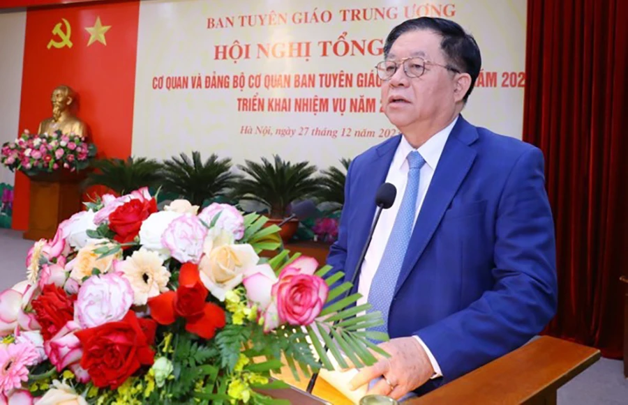 Ông Nguyễn Trọng Nghĩa: Tập trung xây dựng các đề án trình Bộ Chính trị, Ban Bí thư