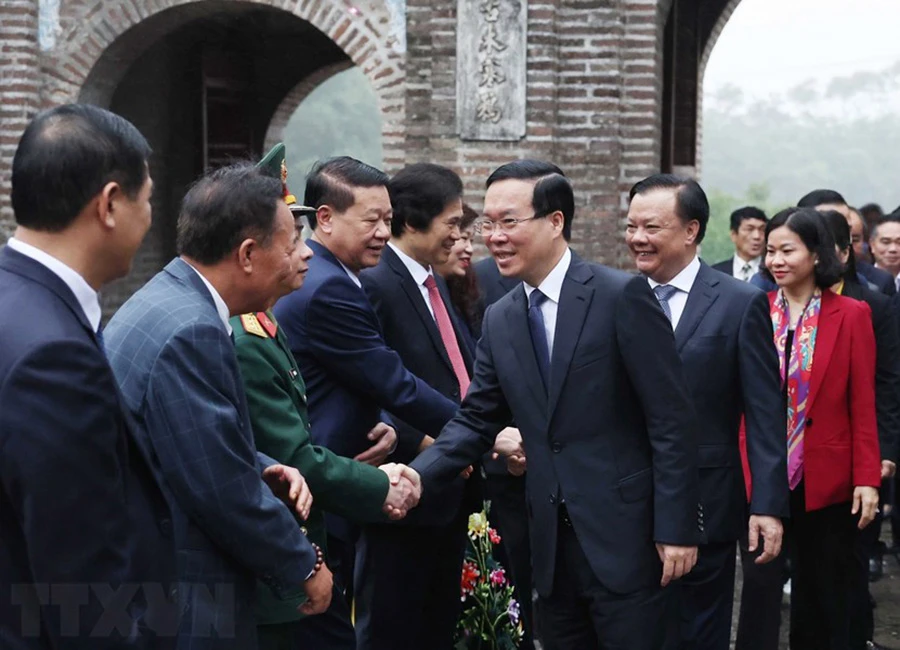 Chủ tịch nước dâng hương tưởng niệm Đức vua An Dương Vương