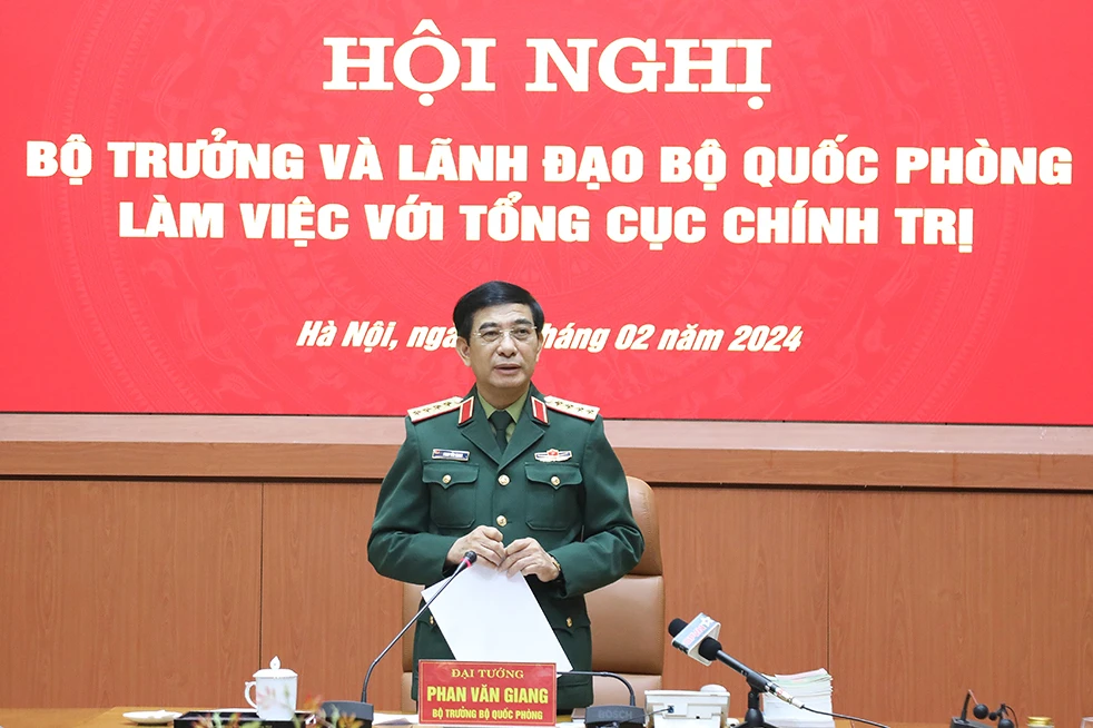 Tổng cục Chính trị tập trung xây dựng quy hoạch cán bộ các cấp nhiệm kỳ mới