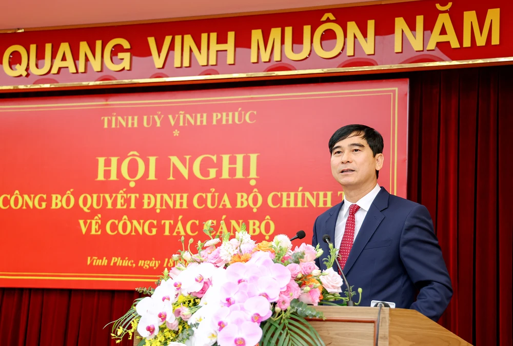 Ông Dương Văn An được phê chuẩn làm Trưởng Đoàn đại biểu Quốc hội Vĩnh Phúc