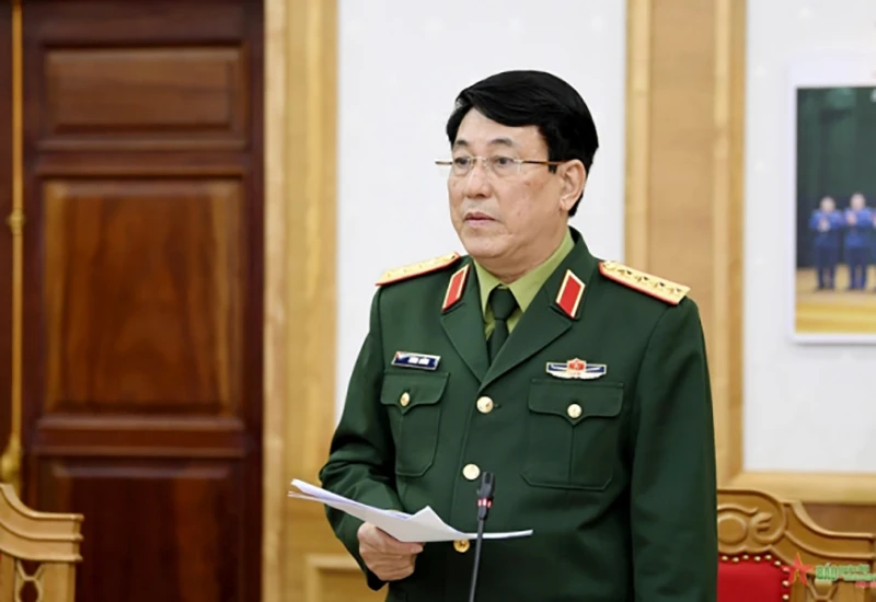 Đại tướng Lương Cường giữ chức Thường trực Ban Bí thư