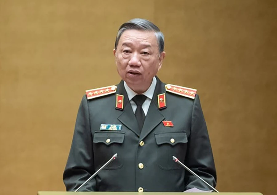 Chân dung Đại tướng Tô lâm, người vừa được Trung ương giới thiệu bầu giữ chức Chủ tịch nước