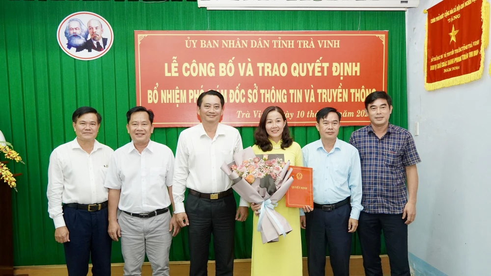 Trà Vinh có nữ Phó Giám đốc Sở TT&TT