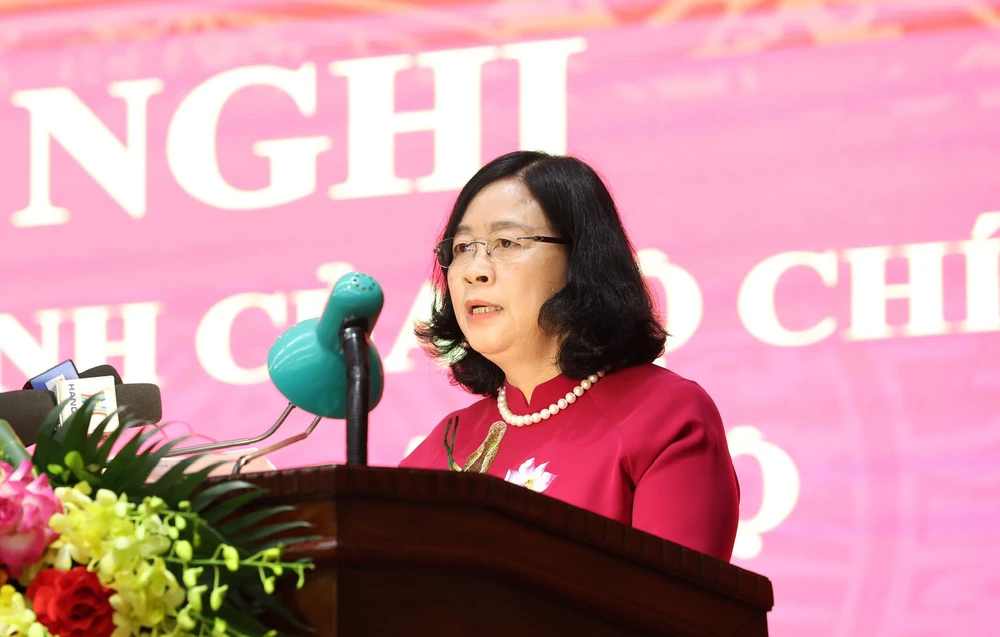 Chia sẻ nhận nhiệm vụ mới của tân Bí thư Thành ủy Hà Nội Bùi Thị Minh Hoài