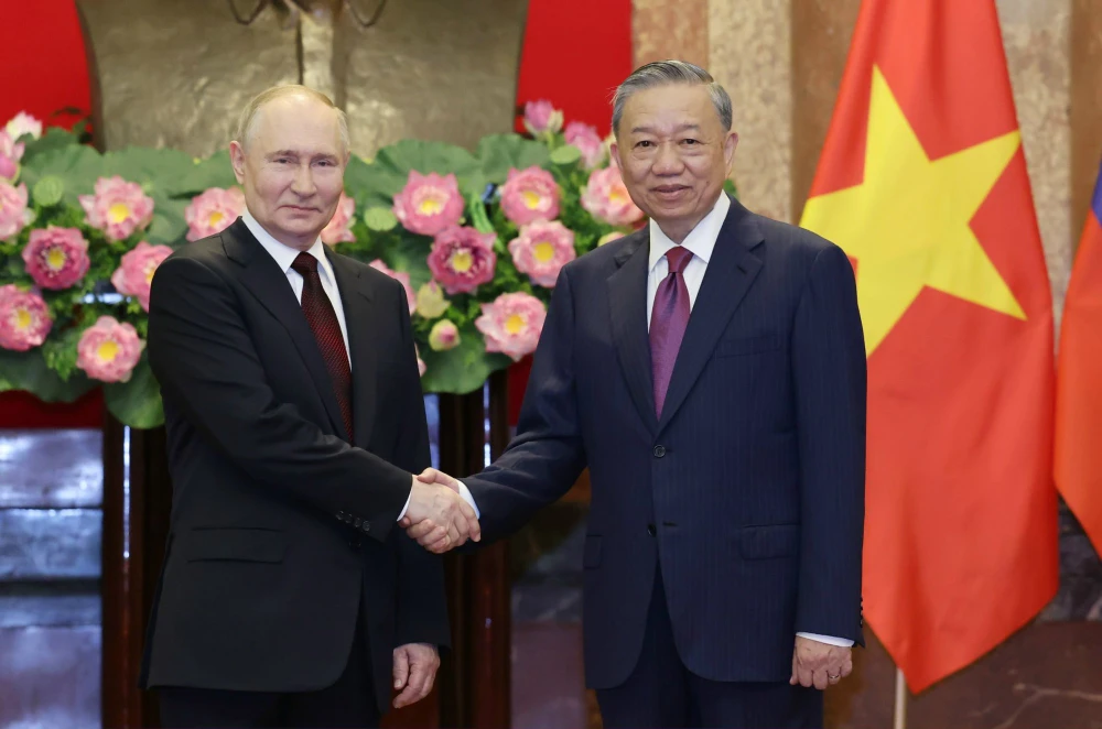 Tổng thống Nga Putin: Tổng Bí thư, Chủ tịch nước Tô Lâm có uy tín chính trị cao
