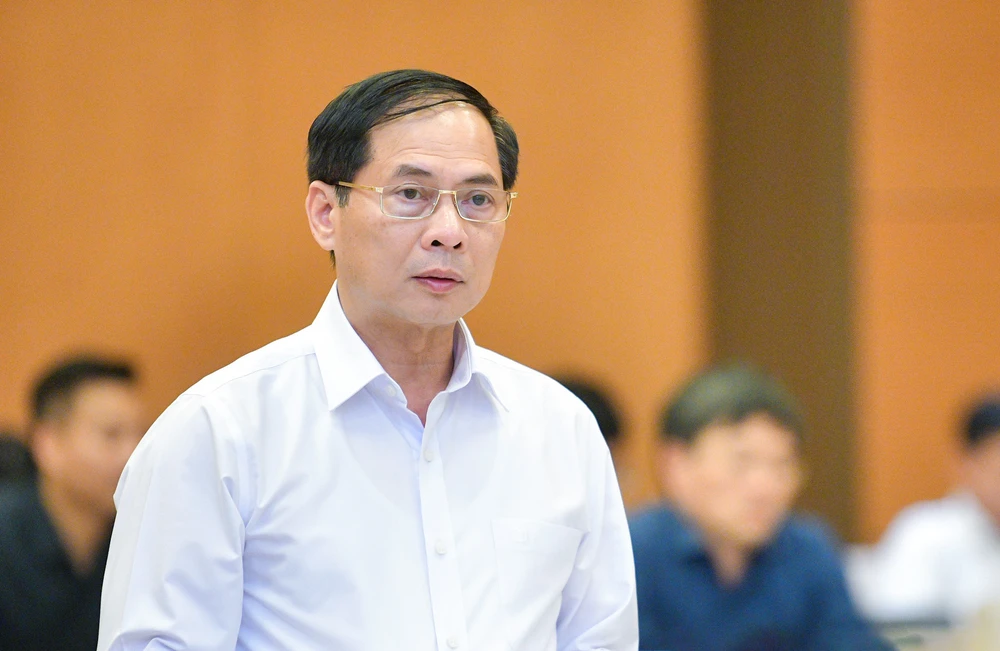 Bộ trưởng Bộ Ngoại giao Bùi Thanh Sơn làm phó Thủ tướng