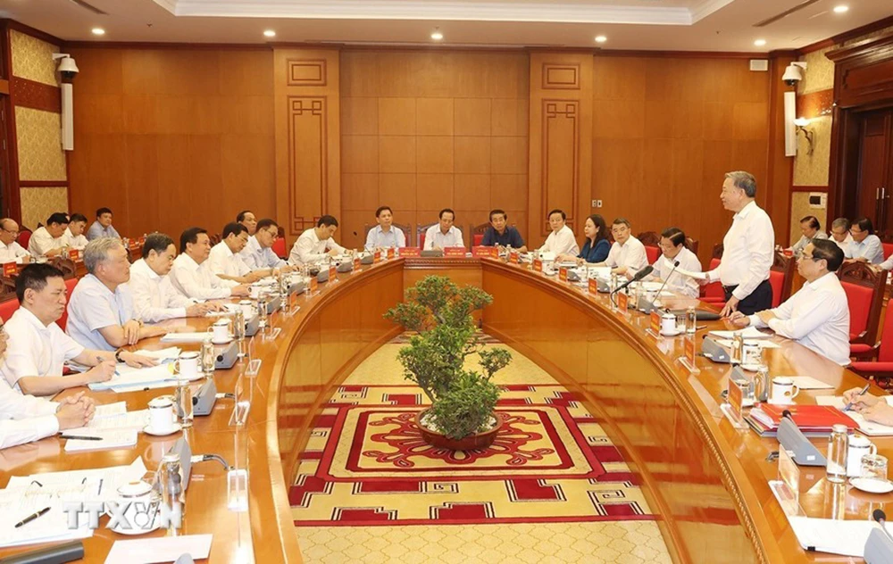 Tổng Bí thư, Chủ tịch nước Tô Lâm yêu cầu quán triệt sâu sắc 3 nguyên tắc xây dựng văn kiện