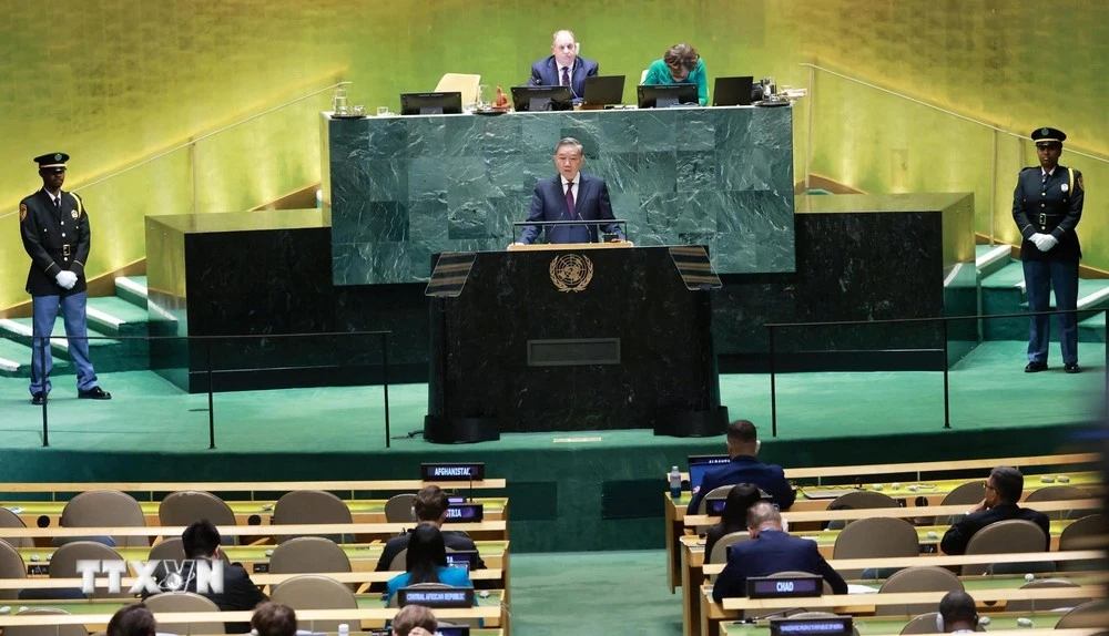 Thông điệp mạnh mẽ của Tổng Bí thư, Chủ tịch nước tại phiên Thảo luận chung cấp cao Đại hội đồng Liên hợp quốc