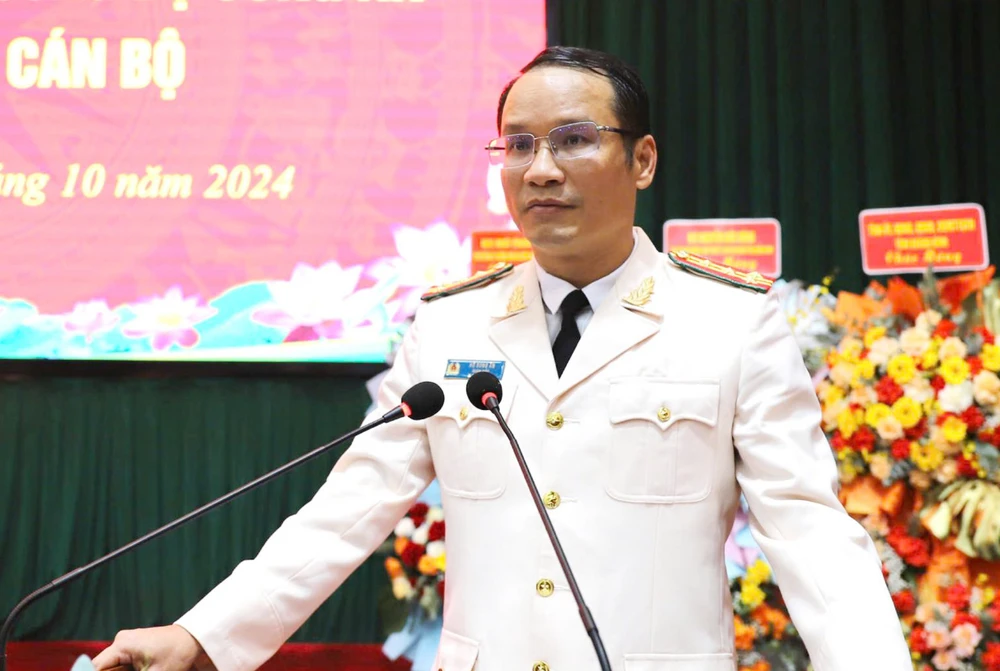 Đại tá Hồ Song Ân làm giám đốc Công an tỉnh Đắk Nông