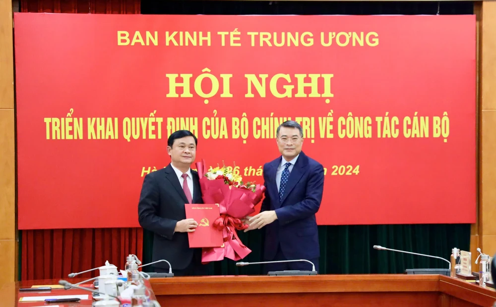 Bí thư Nghệ An Thái Thanh Quý làm Phó Trưởng ban Kinh tế Trung ương