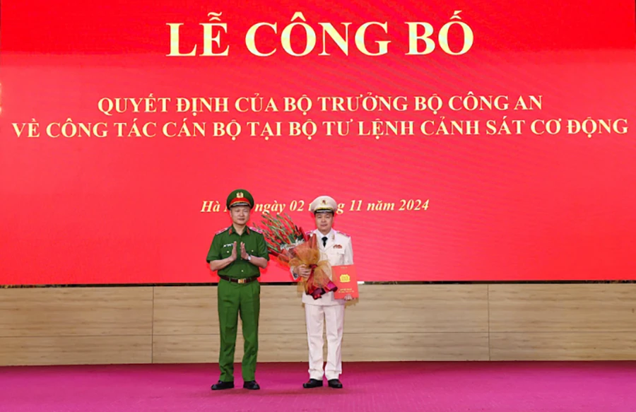 Thiếu tướng Nguyễn Ngọc Vân làm Tư lệnh Cảnh sát cơ động