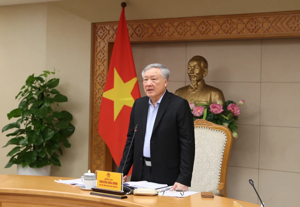 Phó Thủ tướng Thường trực Nguyễn Hòa Bình: 'Nếu chỉ nói màu sắc tích cực thì không tháo được điểm nghẽn'