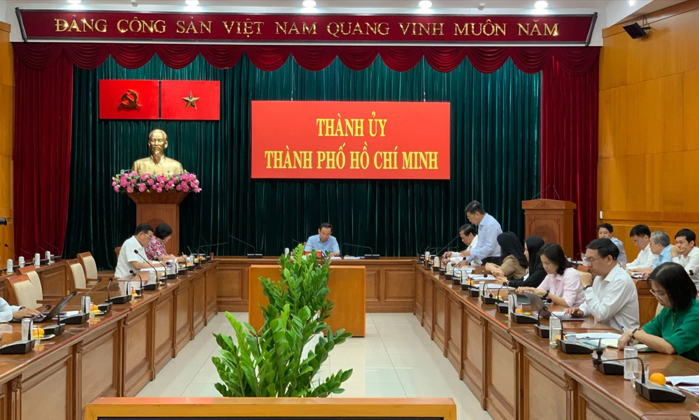 Bí thư Nguyễn Văn Nên làm Trưởng Ban chỉ đạo xây dựng và phát triển Trung tâm tài chính quốc tế TP.HCM