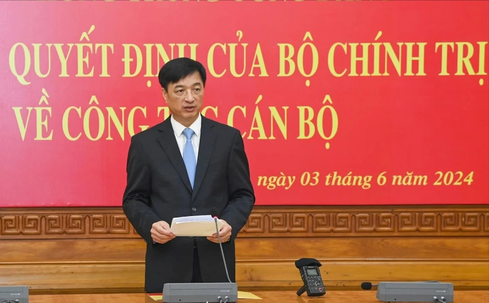 Chánh Văn phòng Trung ương Đảng Nguyễn Duy Ngọc được bầu bổ sung vào Bộ Chính trị