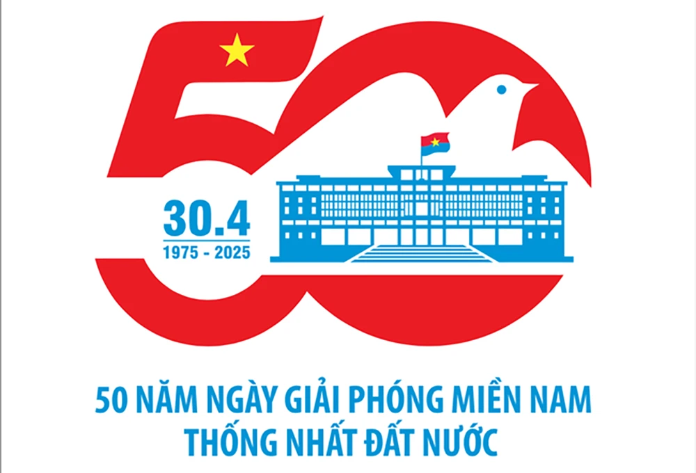 Công bố biểu trưng Kỷ niệm 50 năm Ngày Giải phóng miền Nam, thống nhất đất nước