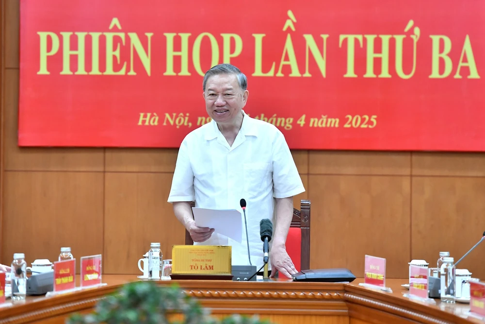 Tổng Bí thư: Cuộc cách mạng tinh gọn bộ máy đang diễn ra rất khẩn trương, quyết liệt