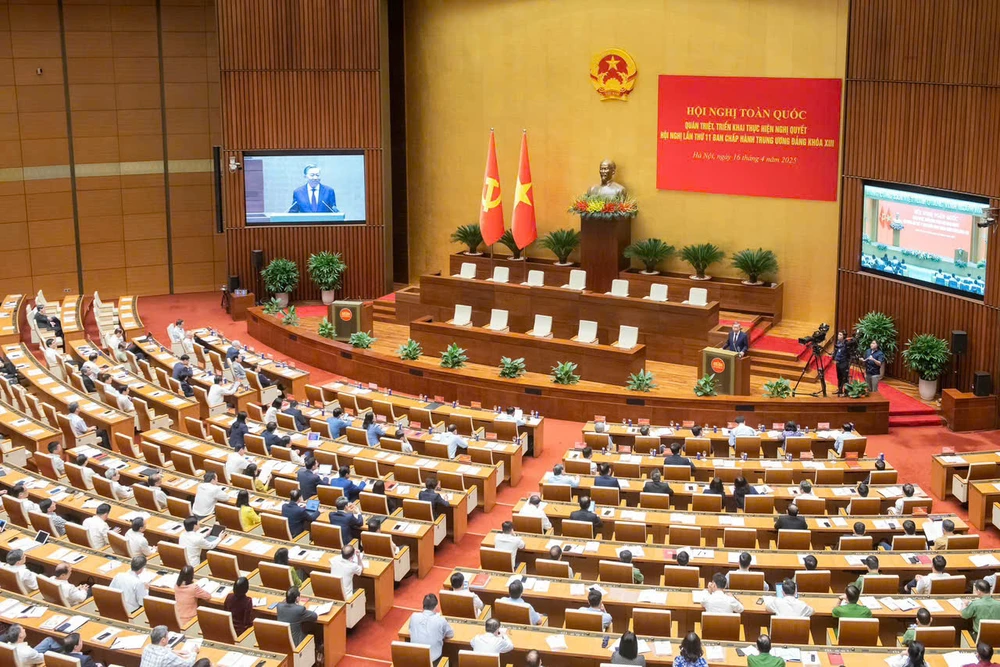 Tổng Bí thư: Sáp nhập tỉnh không được có tư tưởng 'quyền anh, quyền tôi'