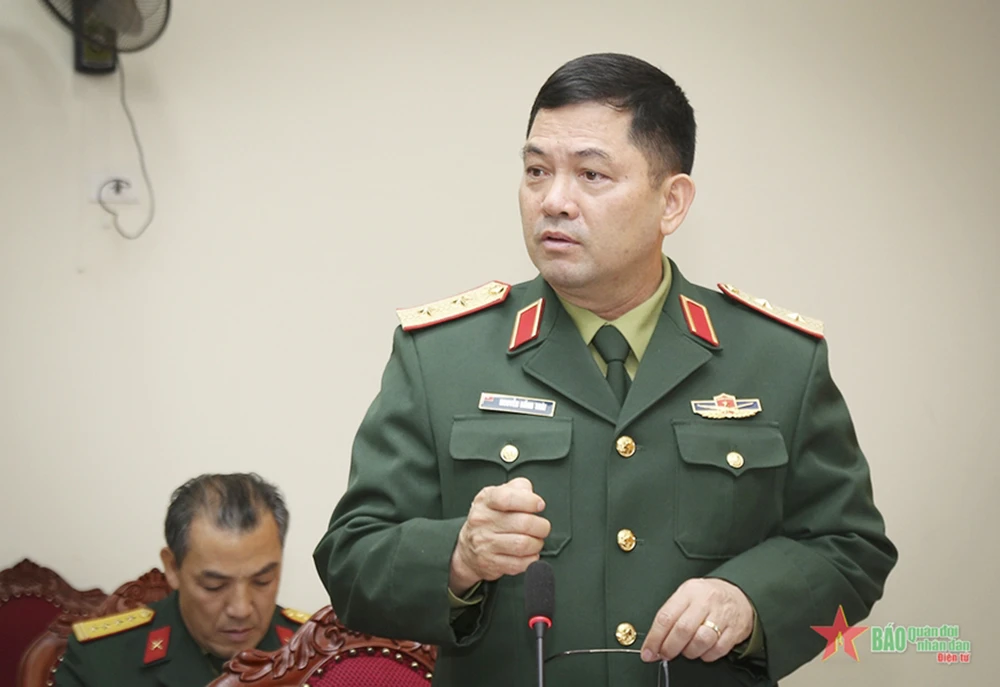 Trung tướng Nguyễn Hồng Thái làm Thứ trưởng Bộ Quốc phòng