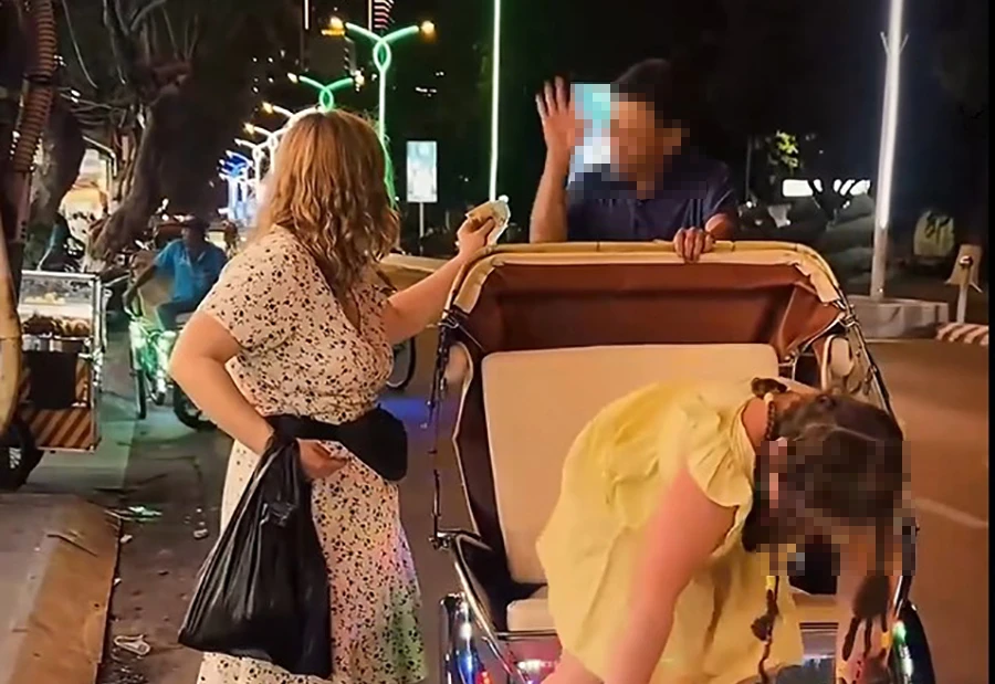 Xác minh tài xế xích lô ở Nha Trang 'thái độ' với du khách nước ngoài