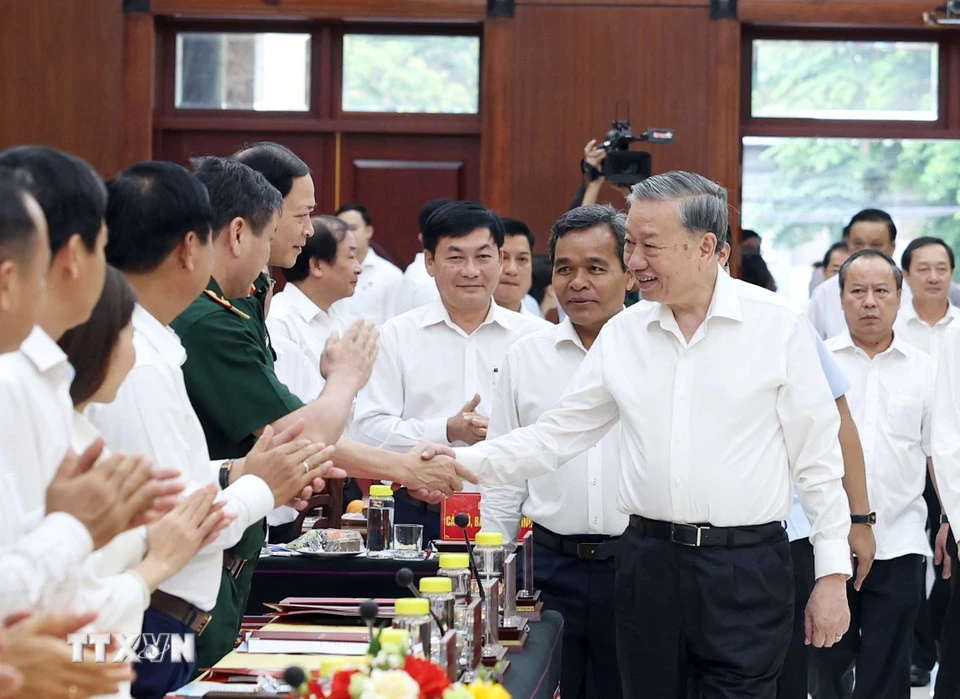 Tổng Bí thư Tô Lâm: Hợp nhất Gia Lai và Bình Định thành một tỉnh mạnh, hiện đại hơn