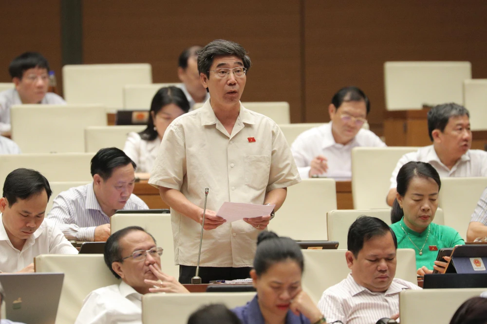 Nhắc đến Vân Đồn, TP.HCM, đại biểu đề xuất nghiên cứu Luật Khu thương mại tự do