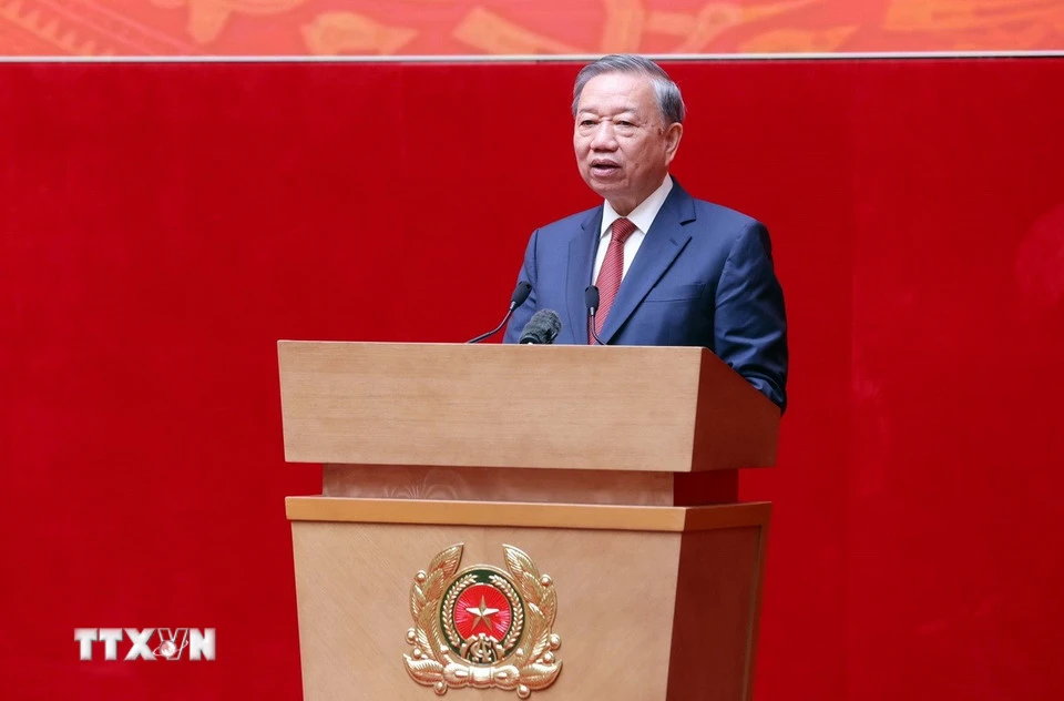 Tổng Bí thư Tô Lâm gặp mặt cán bộ Công an cấp cao nghỉ hưu