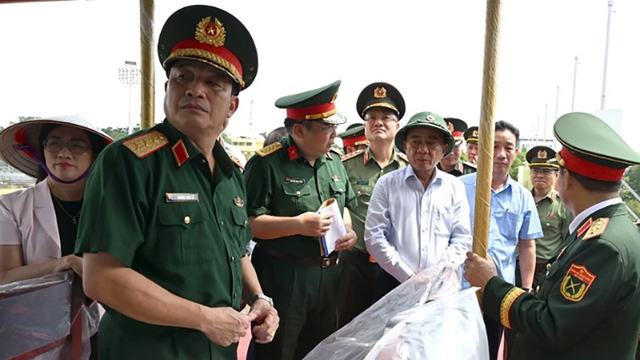 Thường trực Ban Bí thư kiểm tra công tác chuẩn bị Lễ kỷ niệm 80 năm Quốc khánh