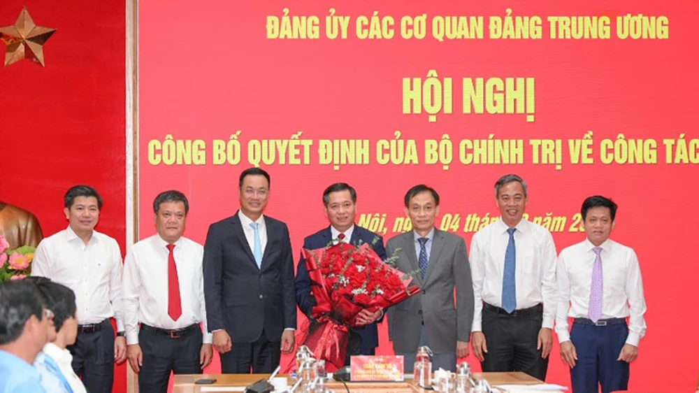 Bộ Chính trị chỉ định ông Nguyễn Long Hải làm Phó Bí thư Đảng ủy các cơ quan Đảng Trung ương