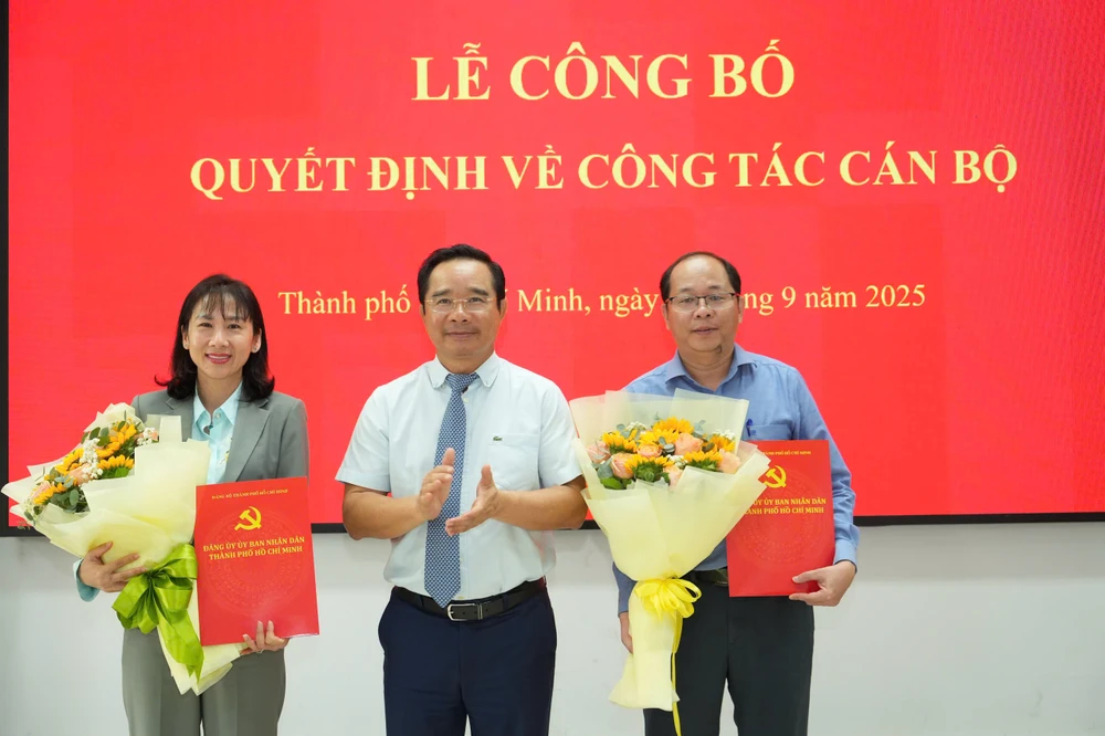 Ông Dương Hồng Thắng và bà Phạm Thị Thanh Hiền được chỉ định tham gia Ban Thường vụ Đảng ủy UBND TP.HCM