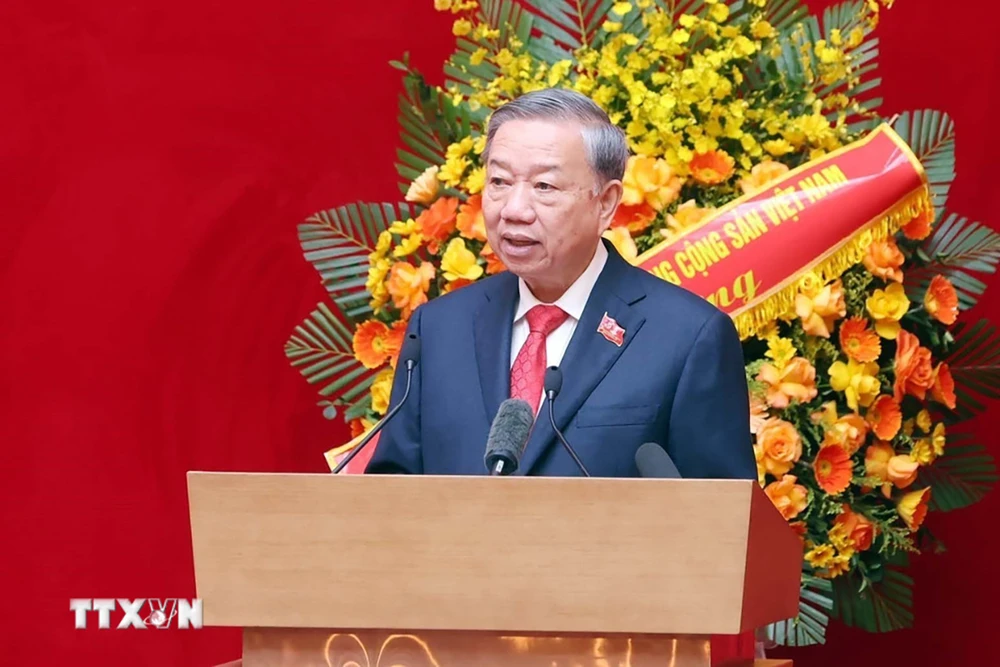 Toàn văn phát biểu chỉ đạo của Tổng Bí thư Tô Lâm tại Đại hội Đảng bộ Công an Trung ương