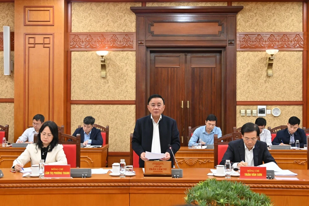 Sớm báo cáo Bộ Chính trị về chương trình làm việc Đại hội XIV của Đảng